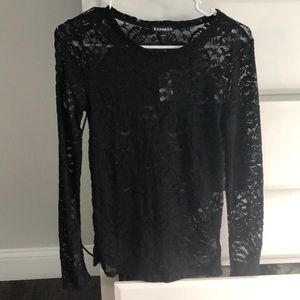 Express lace top